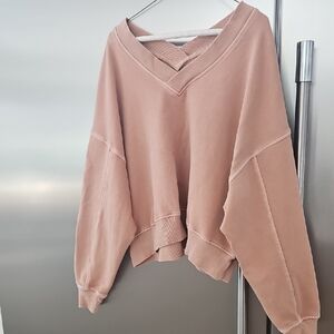 Aerie Oversized Mauve Sweatshirt